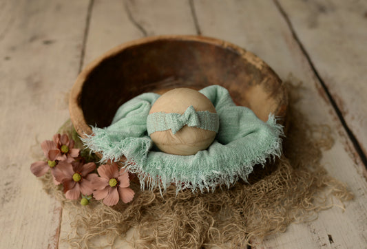 Seafoam | Wrap & Headband Set