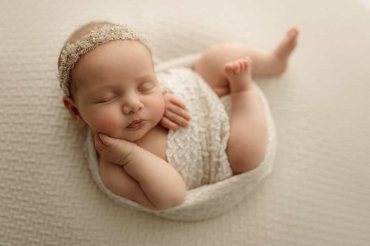 Heirloom Vanilla Bean | Backdrop, Wrap & Pillow Case