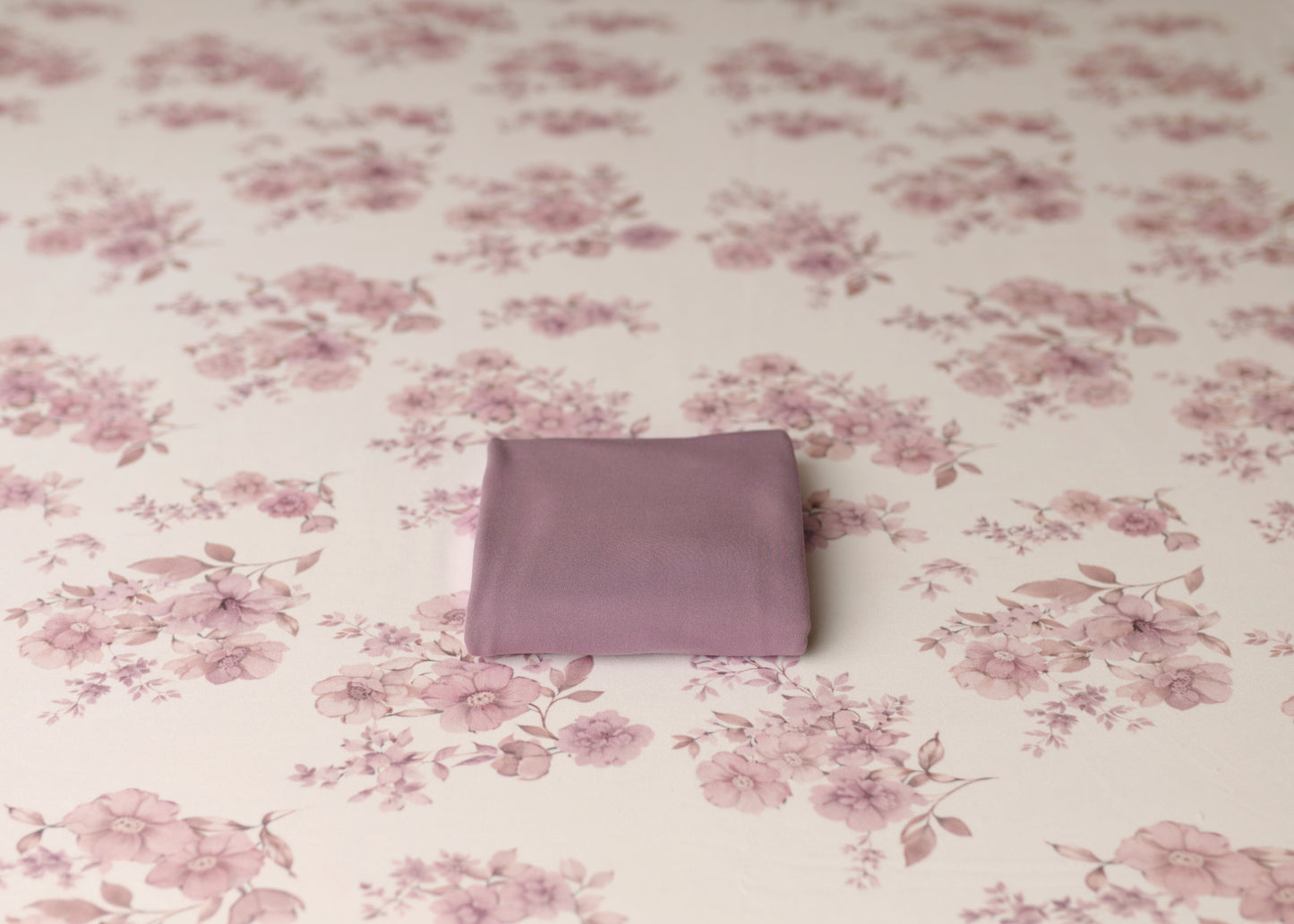 Mauve Blooms | Backdrop, Wrap & Pillow Covers