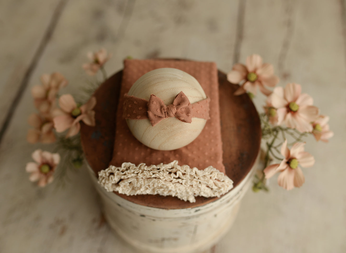 Dotty Lace Wraps & Headbands