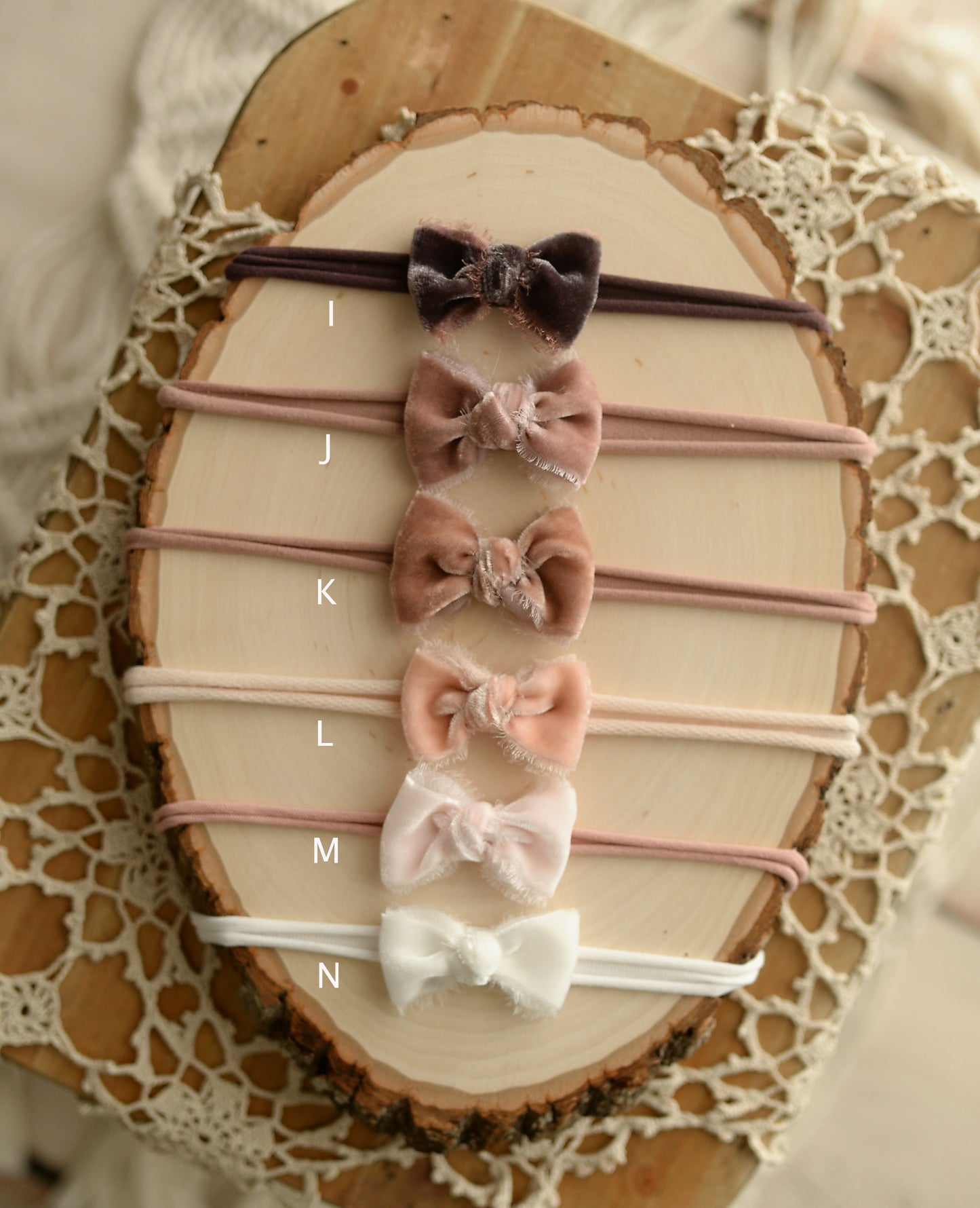 Brelynn Velvet Bows (variety of colors)