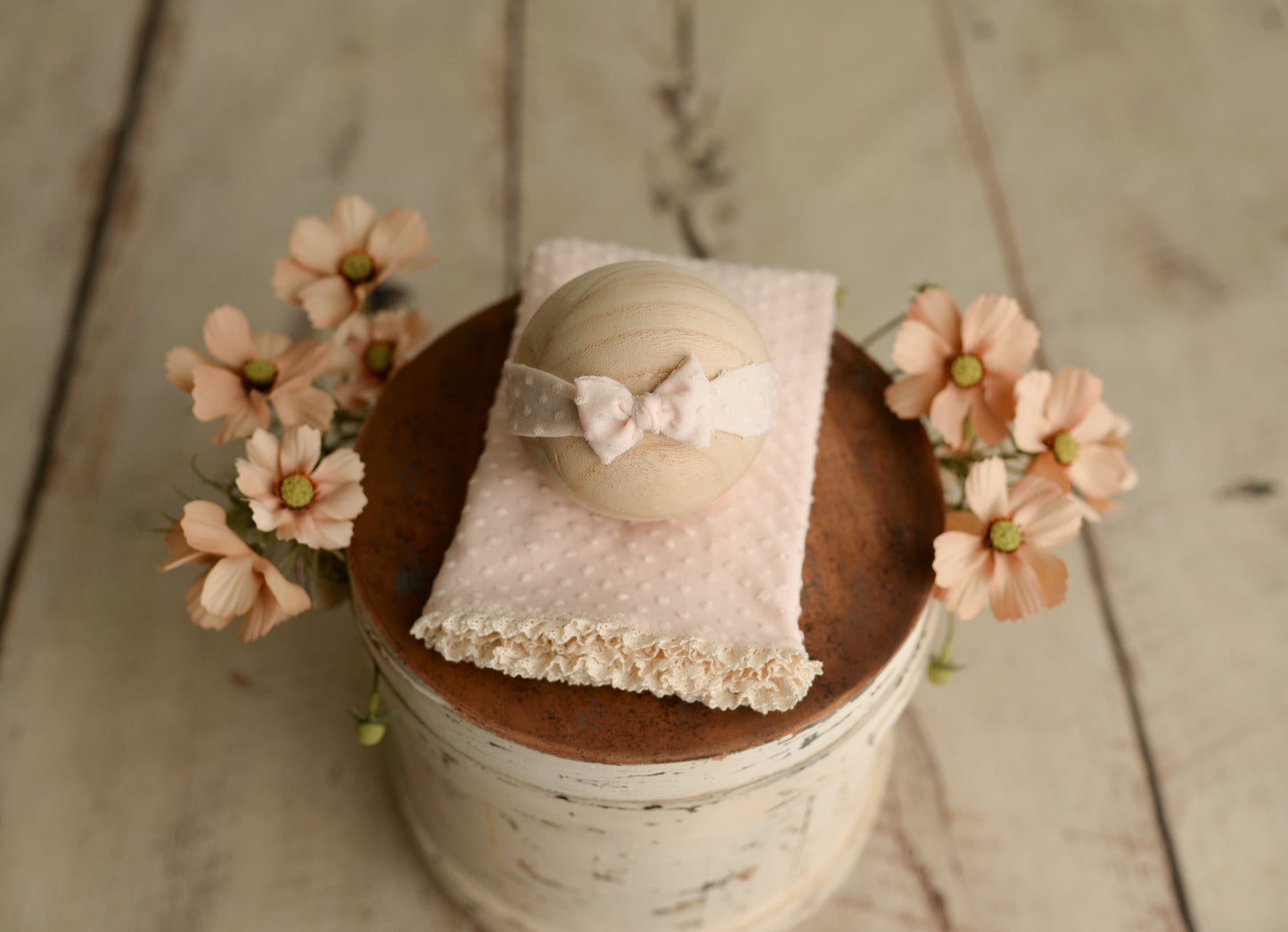 Dotty Lace Wraps & Headbands