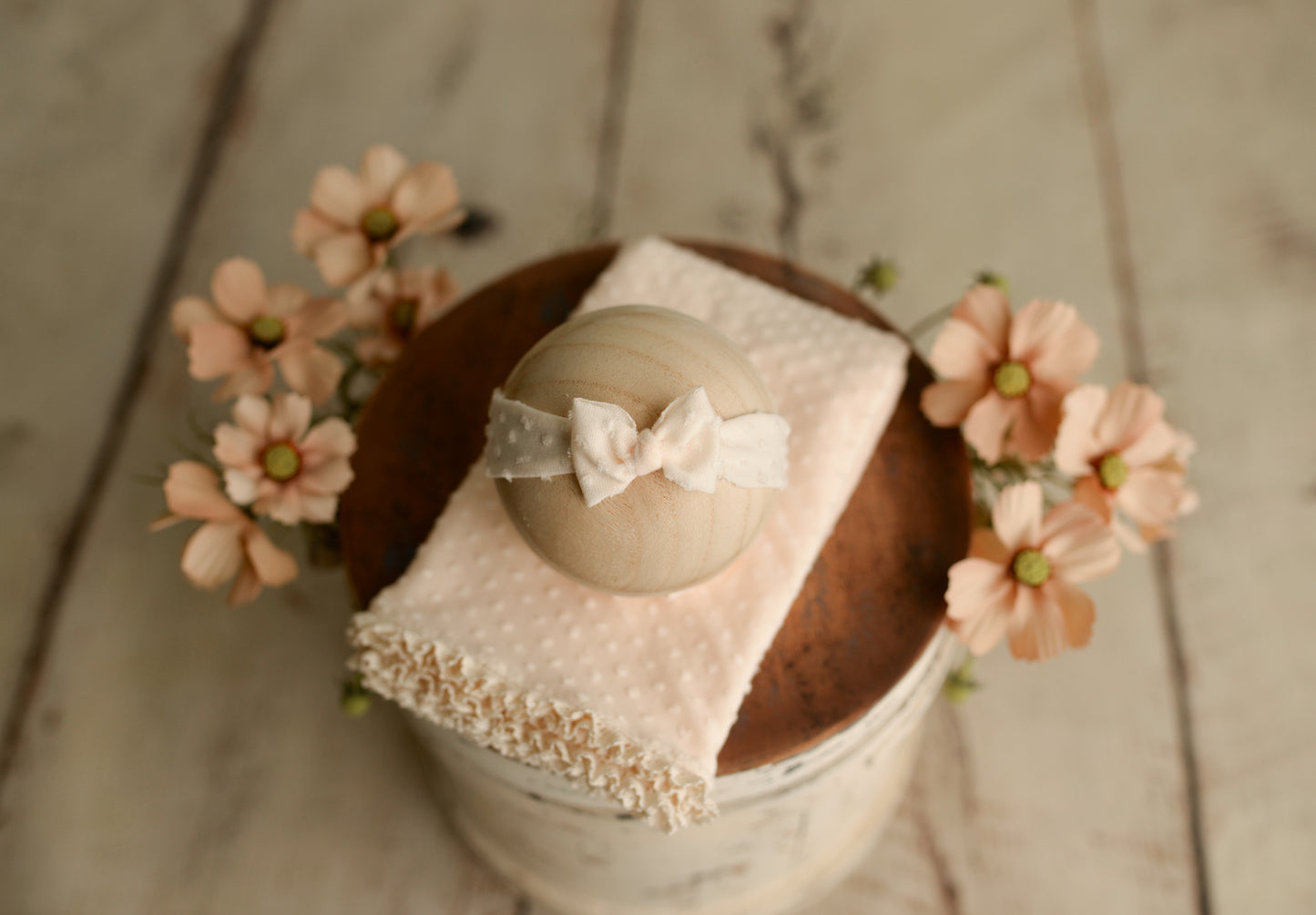 Dotty Lace Wraps & Headbands
