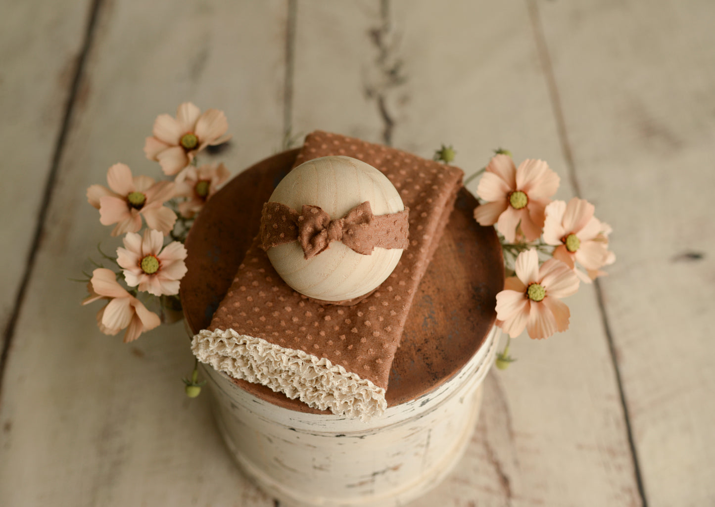 Dotty Lace Wraps & Headbands