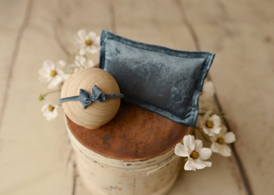 Velvet Collection Royal Blue | Pillow Cover & Headband