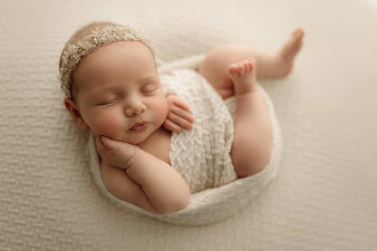 Heirloom Vanilla Bean | Backdrop, Wrap & Pillow Case