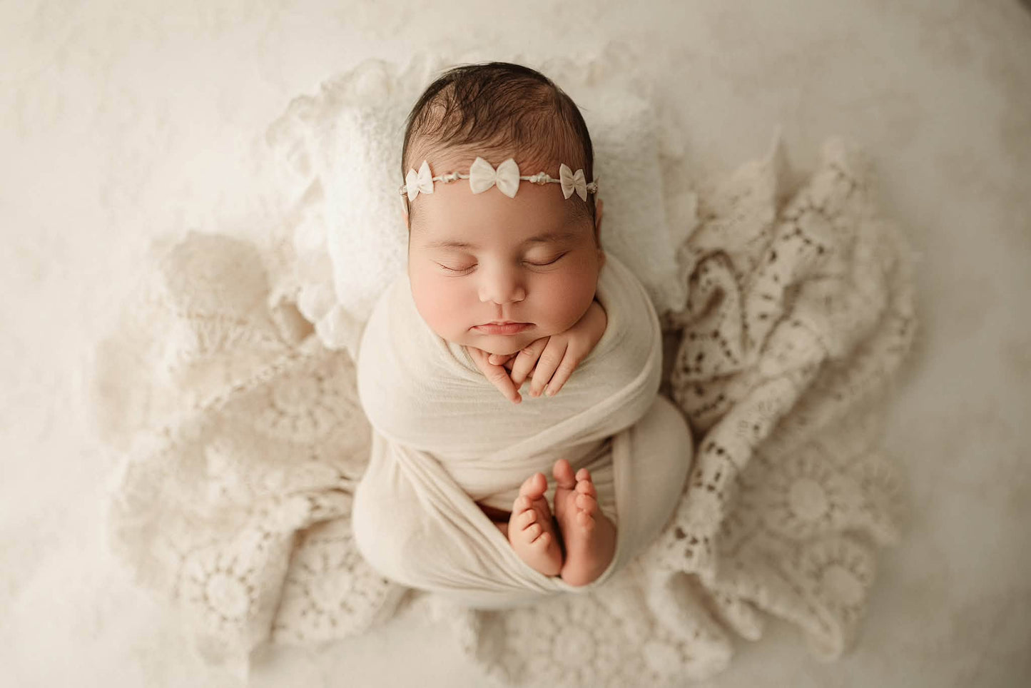Shop The Look |  Pillow Cover, Headband & lace layer