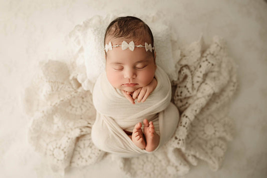 Shop The Look |  Pillow Cover, Headband & lace layer