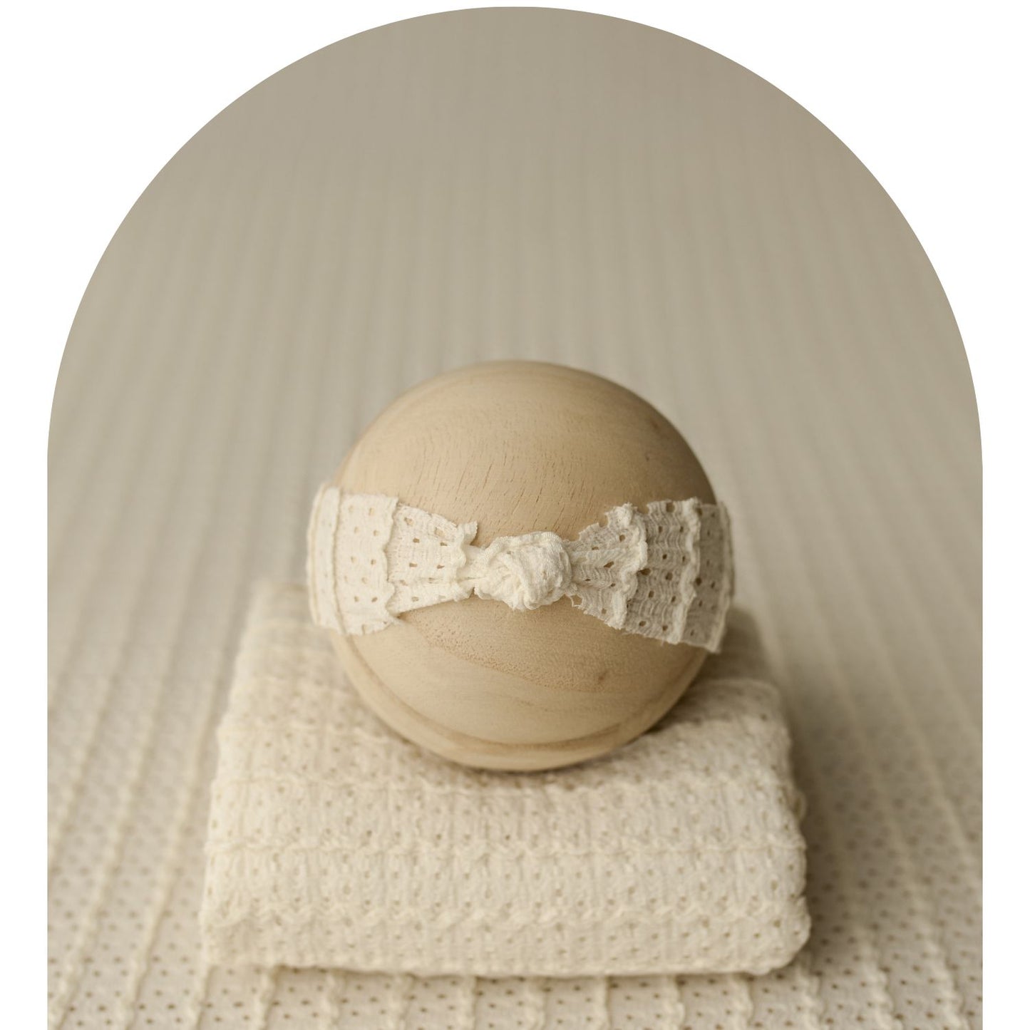 Coconut | Backdrop, Wrap & Headband