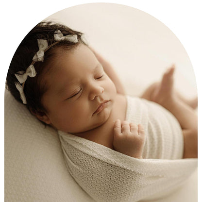 Bailey Collection| Backdrop, Wrap, Headband & Pillow Cover
