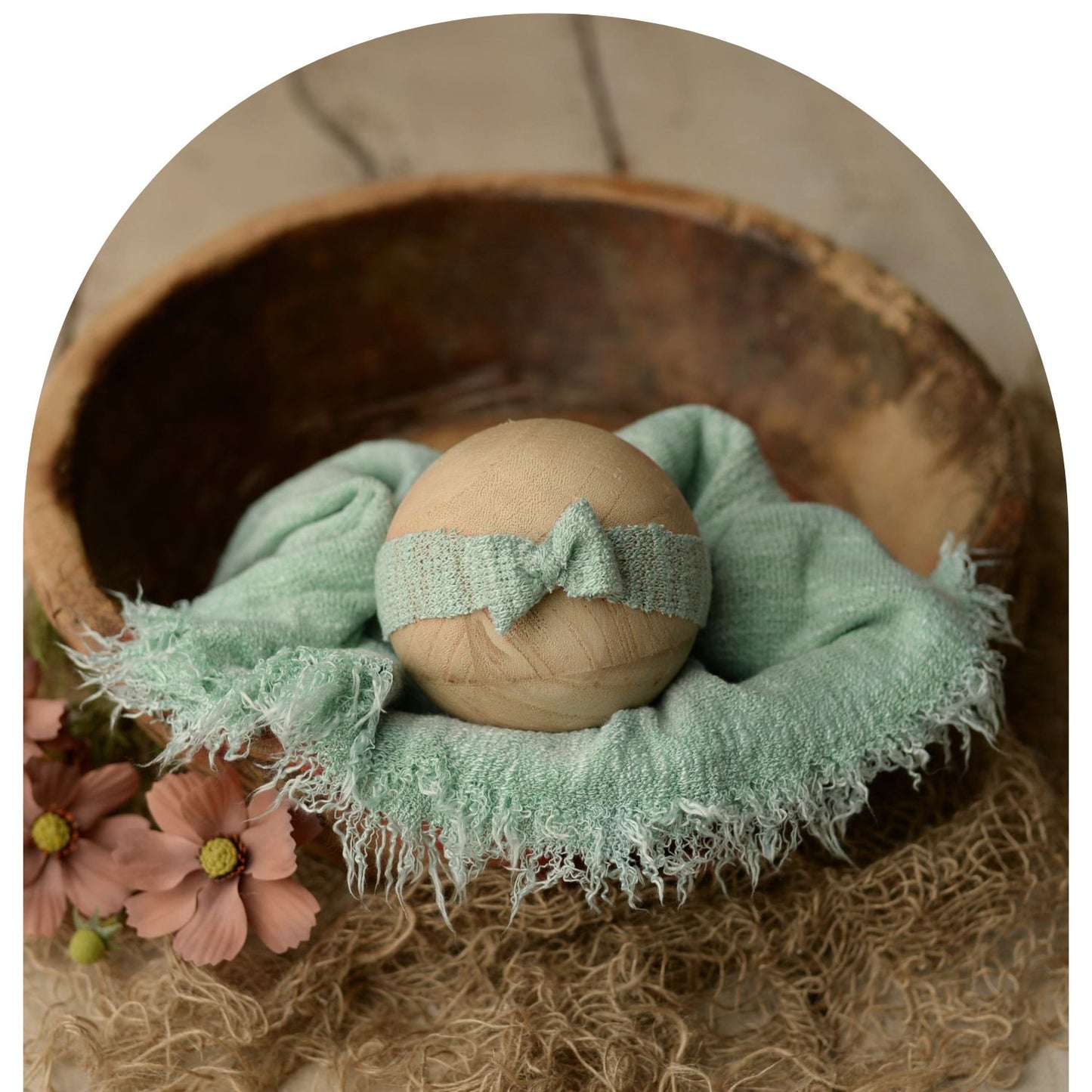 Seafoam | Wrap & Headband Set