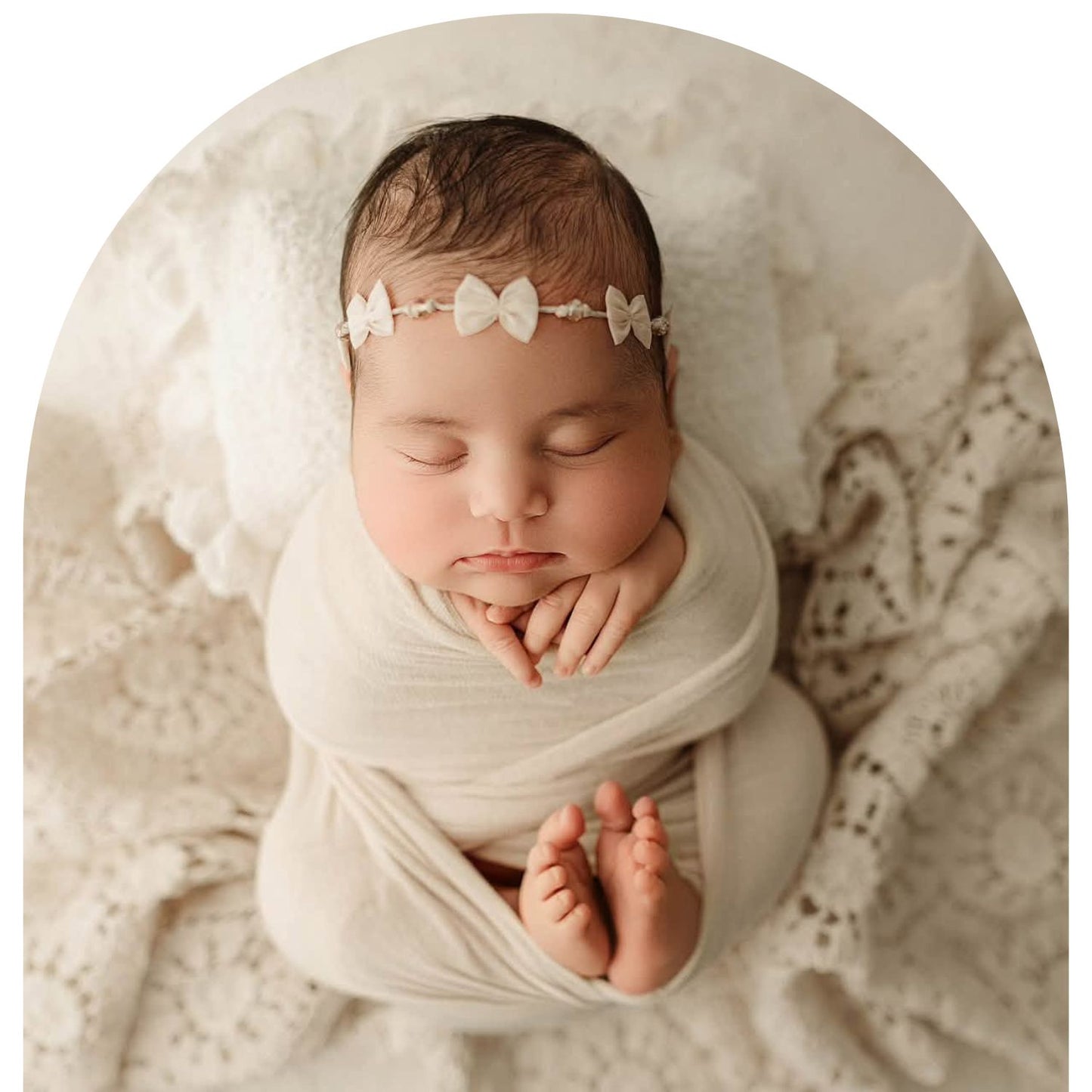 Shop The Look |  Pillow Cover, Headband & lace layer