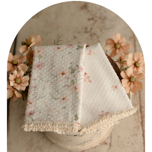 Dotty Wildflower and Little Leafy | Wraps & Headbands