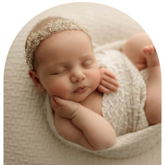 Heirloom Vanilla Bean | Backdrop, Wrap & Pillow Case