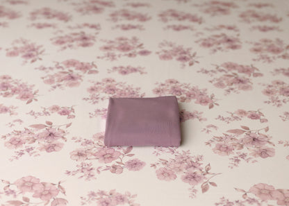 Mauve Blooms | Backdrop, Wrap & Pillow Covers