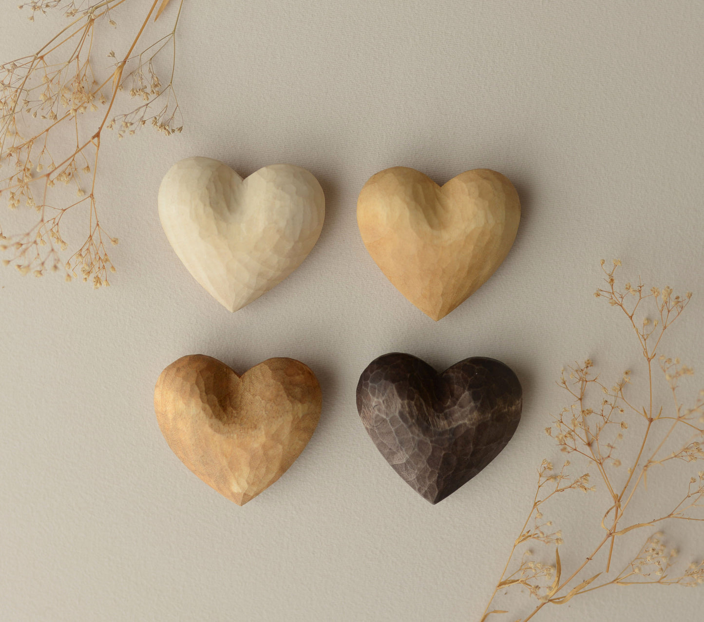 Wood Heart Prop