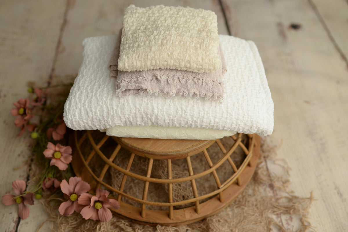 Cream\white bundle | Drops are not two yards