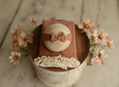 Dotty Lace Wraps & Headbands