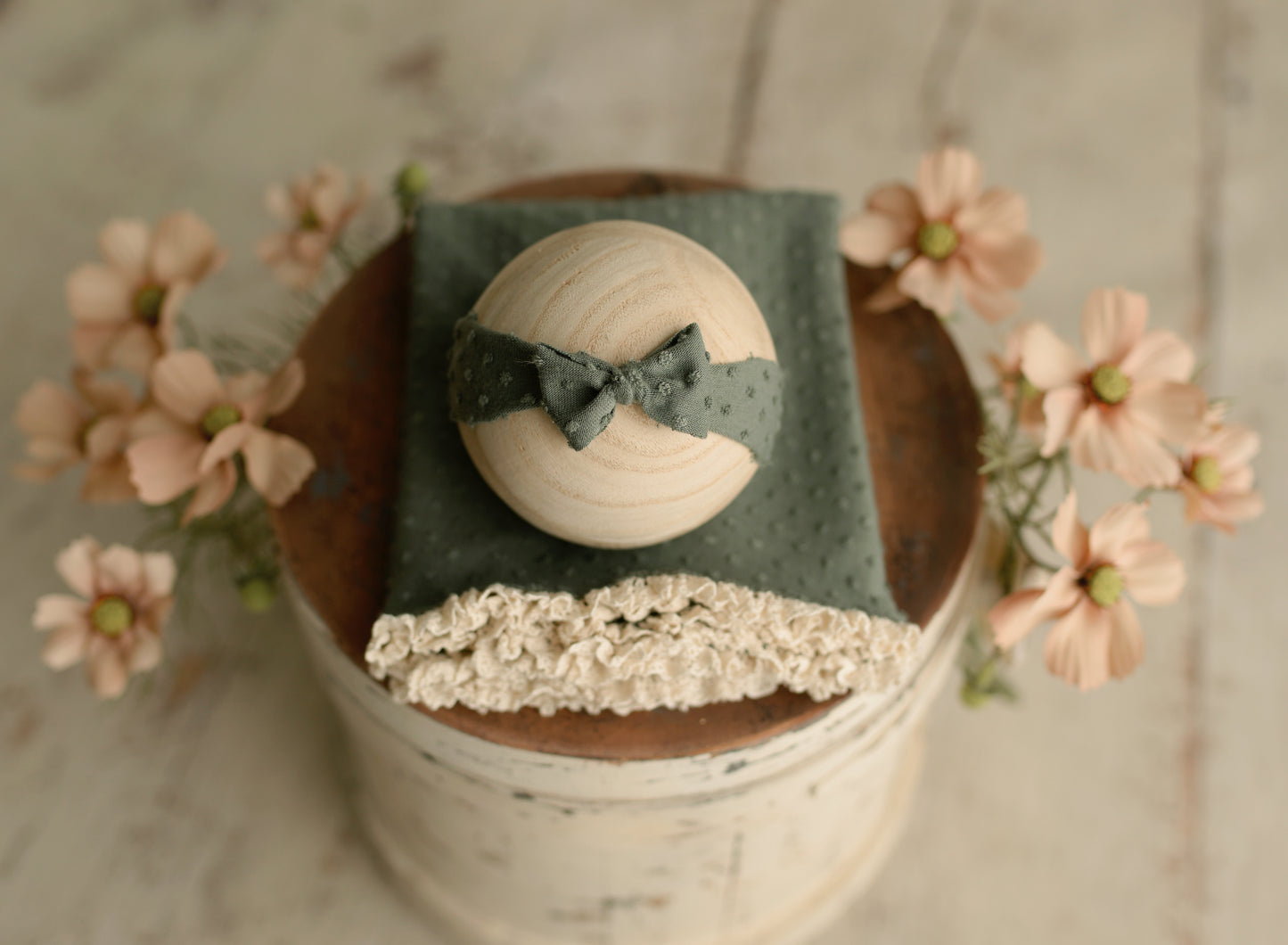 Dotty Lace Wraps & Headbands