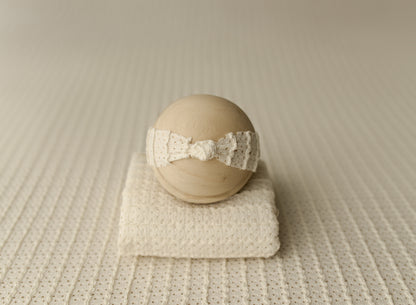 Coconut | Backdrop, Wrap & Headband