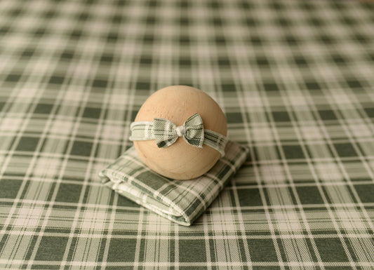 Cozy Cabin | Backdrop, Wrap, Headband & Pillow Cover