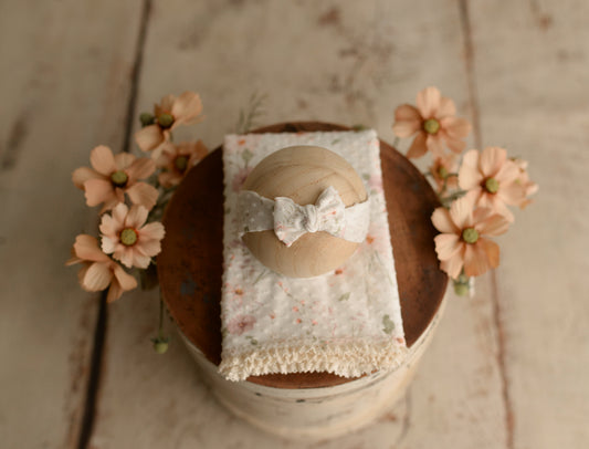 Dotty Wildflower and Little Leafy | Wraps & Headbands